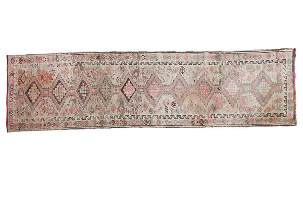 3x10.5 Vintage Oushak Runner // ONH Item ee001644