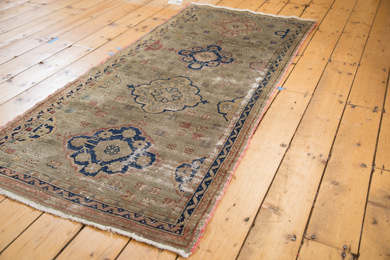 3x6.5 Distressed Oushak Runner // ONH Item ee001649 Image 1