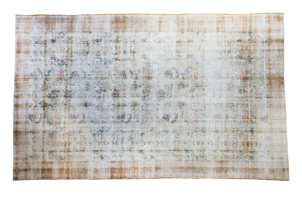 6x10 Distressed Oushak Carpet // ONH Item ee001654