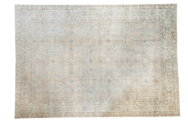 7'4" x 10'6" Distressed Oushak Carpet / Item ee001657 image 1