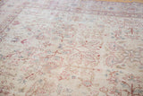 6.5x10.5 Vintage Distressed Oushak Carpet // ONH Item ee001658 Image 1
