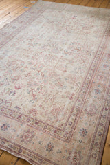6.5x10.5 Vintage Distressed Oushak Carpet // ONH Item ee001658 Image 6