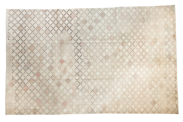 6'8" x 10'8" Distressed Oushak Carpet / Item ee001659 image 1