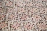 4x5 Distressed Jijim Square Rug // ONH Item ee001663 Image 2