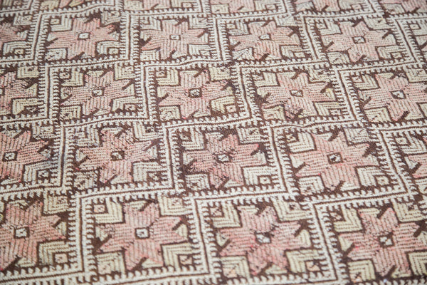 4x5 Distressed Jijim Square Rug // ONH Item ee001663 Image 2