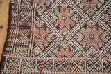 4x5 Distressed Jijim Square Rug // ONH Item ee001663 Image 4