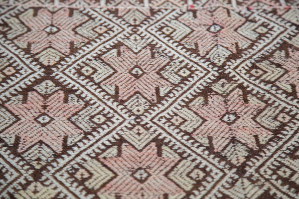 4x5 Distressed Jijim Square Rug // ONH Item ee001663 Image 7