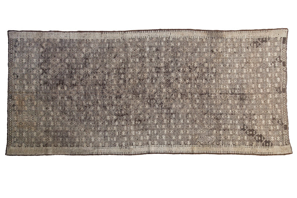 4'9" x 10'5" Distressed Jijim Runner / Item ee001670 image 1