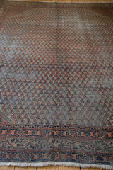 8x11.5 Distressed Mir Serbend Carpet // ONH Item ee001712 Image 3