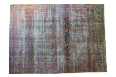 8.5x12 Distressed Designer Carpet // ONH Item ee001714