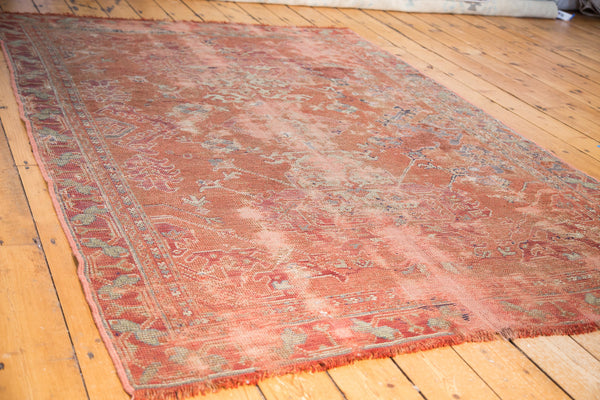  Distressed Oushak Carpet / Item ee001725 image 2