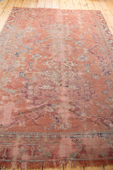  Distressed Oushak Carpet / Item ee001725 image 5
