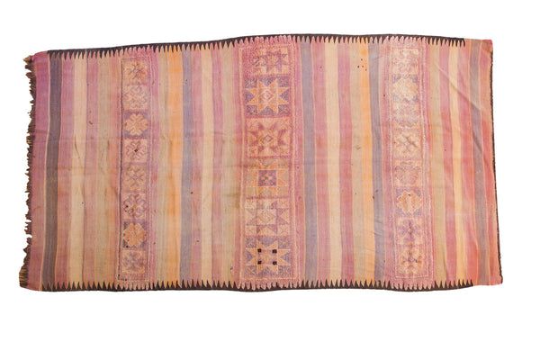 5x9.5 Vintage Kilim Carpet // ONH Item ee001735