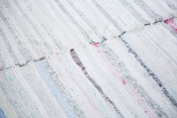 6x8 Vintage Rag Rug // ONH Item ee001740 Image 3