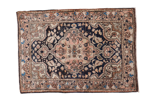 2x3 Vintage Sarouk Rug Mat // ONH Item ee001743