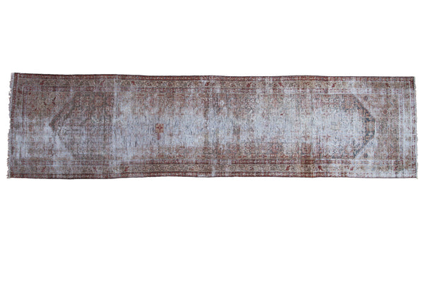 3x13 Distressed Malayer Runner // ONH Item ee001746
