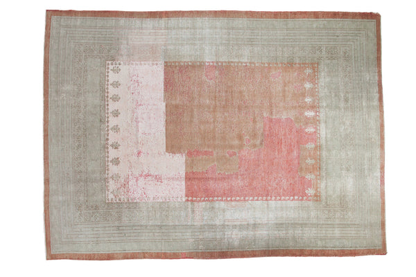 9x12 Distressed Ghiordes Carpet // ONH Item ee001747