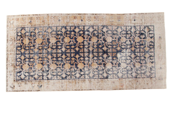 4x9 Distressed Khotan Runner // ONH Item ee001748