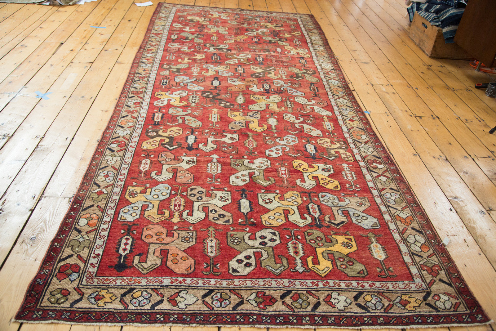 5x11 Vintage Oushak Runner // ONH Item ee001751 Image 1