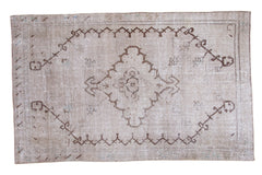 5.5x9 Distressed Oushak Carpet // ONH Item ee001753