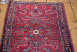 2x4 Vintage Sarouk Rug Mat // ONH Item ee001760 Image 3