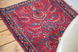 2x4 Vintage Sarouk Rug Mat // ONH Item ee001760 Image 6