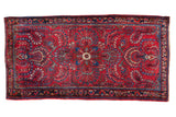 2x4 Vintage Sarouk Rug Mat // ONH Item ee001760