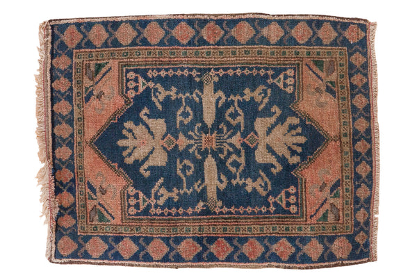 2x2.5 Vintage Oushak Rug Mat // ONH Item ee001764