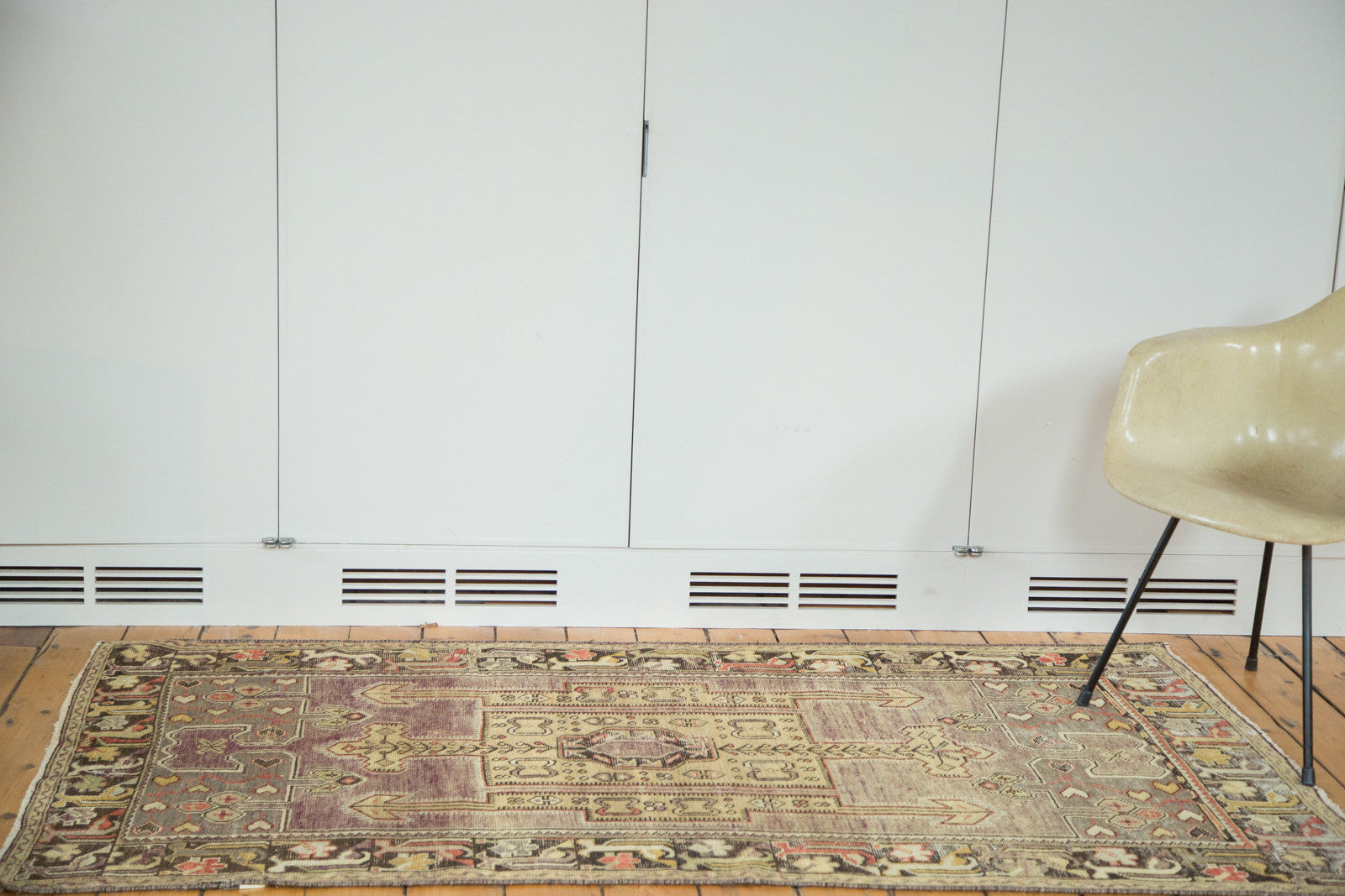 3.5x7 Distressed Oushak Runner // ONH Item ee001767 Image 1