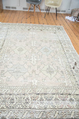 6x9.5 Distressed Oushak Carpet // ONH Item ee001769 Image 5