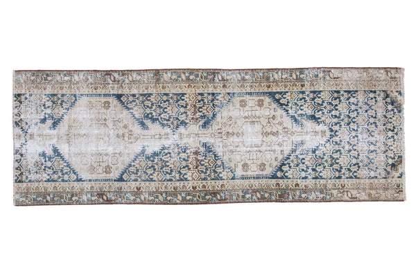 3x8 Distressed Malayer Runner // ONH Item ee001779