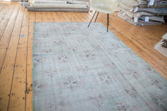 5.5x8 Distressed Oushak Carpet // ONH Item ee001780 Image 6
