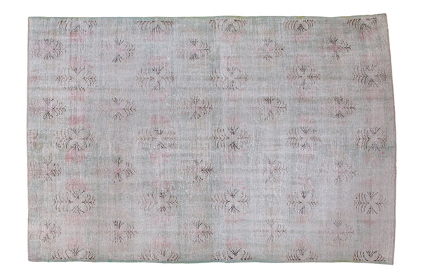 5.5x8 Distressed Oushak Carpet // ONH Item ee001780