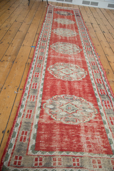 3x12 Distressed Oushak Rug Runner // ONH Item ee001781 Image 4
