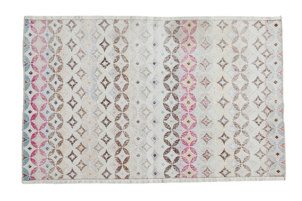 4x6.5 Distressed Oushak Rug // ONH Item ee001784
