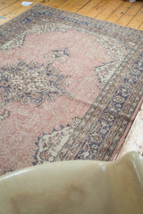 6x9.5 Distressed Oushak Carpet // ONH Item ee001786 Image 5