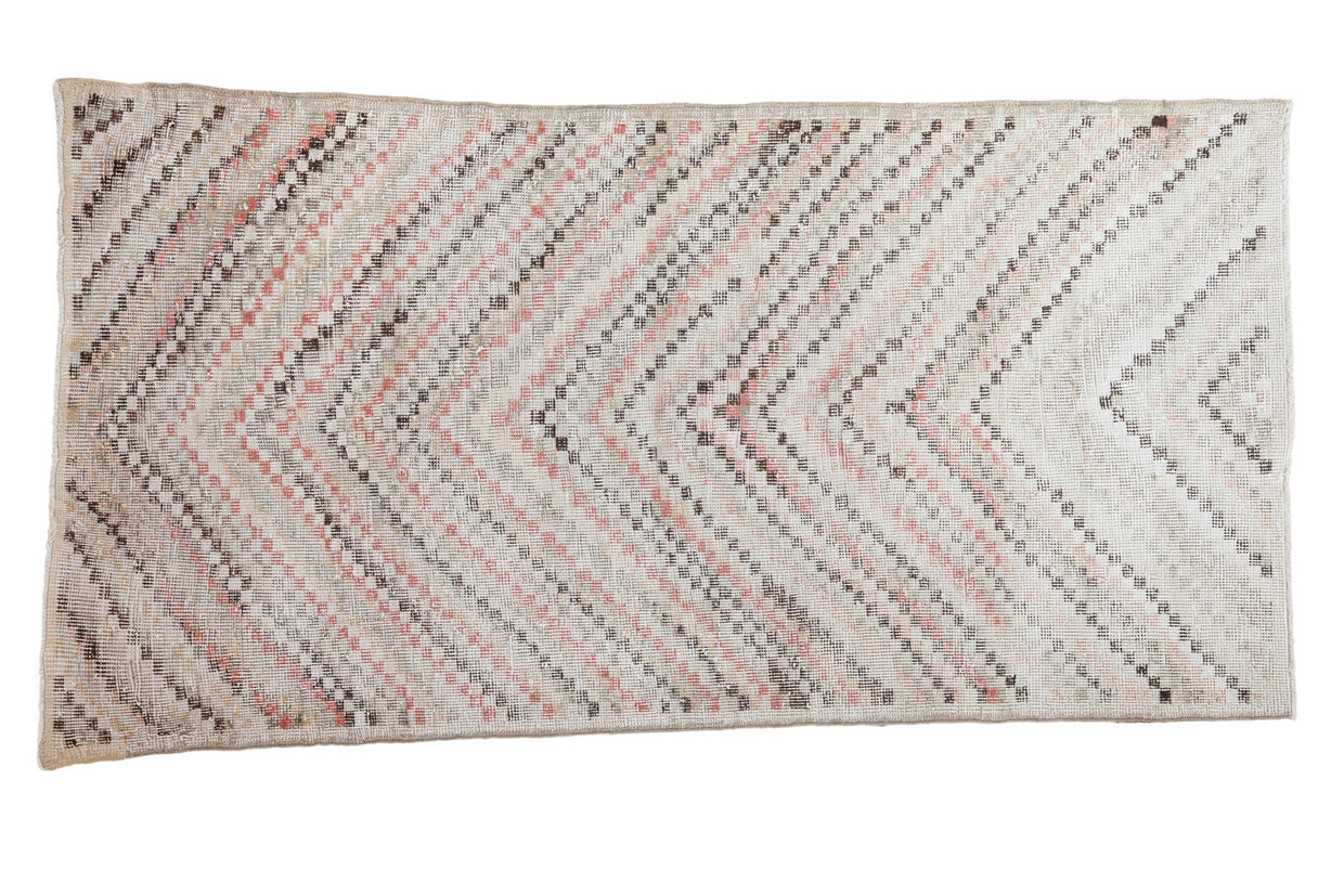 3x6 Distressed Oushak Rug // ONH Item ee001791
