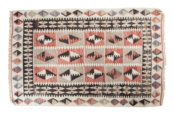 3x5 Distressed Kilim Rug // ONH Item ee001798