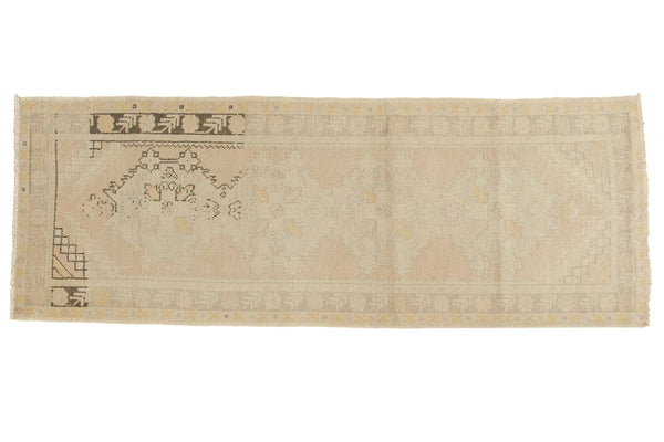 3'3" x 9' Distressed Oushak Runner / Item ee001800 image 1