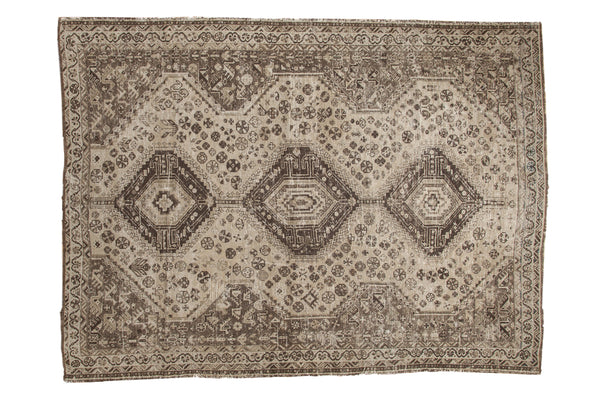 7'3" x 9'10" Distressed Shiraz Carpet / Item ee001816 image 1