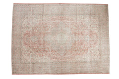 9x13 Distressed Oushak Carpet // ONH Item ee001827