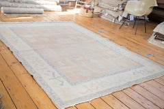  Distressed Oushak Carpet / Item ee001828 image 5