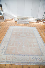  Distressed Oushak Carpet / Item ee001828 image 7