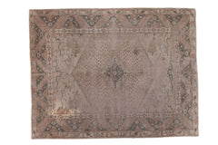 6x7.5 Distressed Oushak Carpet // ONH Item ee001830
