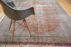  Distressed Oushak Carpet / Item ee001836 image 9