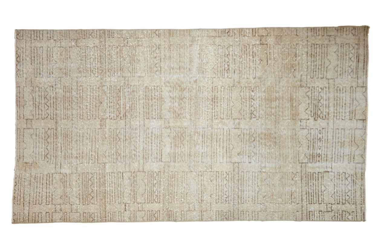 3.5x6.5 Distressed Oushak Rug // ONH Item ee001841