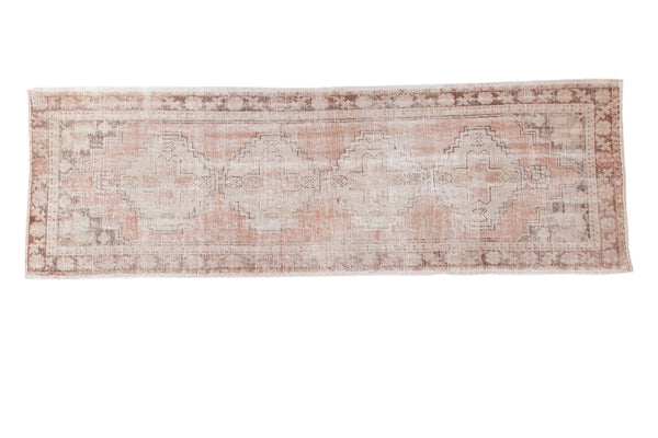 3x9 Distressed Oushak Runner // ONH Item ee001850