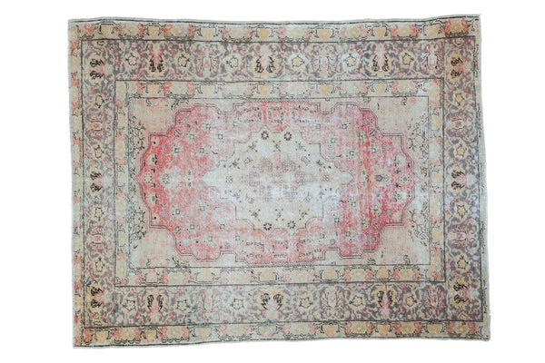 4'6" x 5'10" Distressed Oushak Rug / Item ee001853 image 1