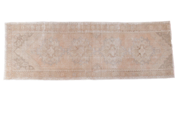 3x9 Distressed Oushak Runner // ONH Item ee001859