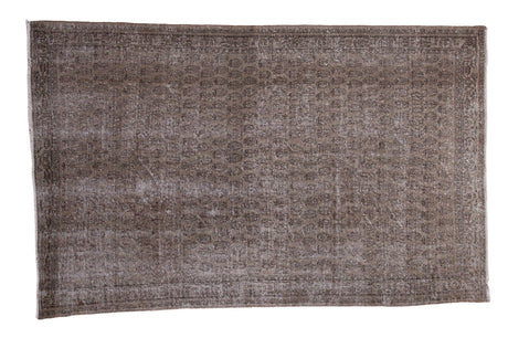 4'10" x 7'8" Distressed Oushak Carpet / Item ee001868 image 1